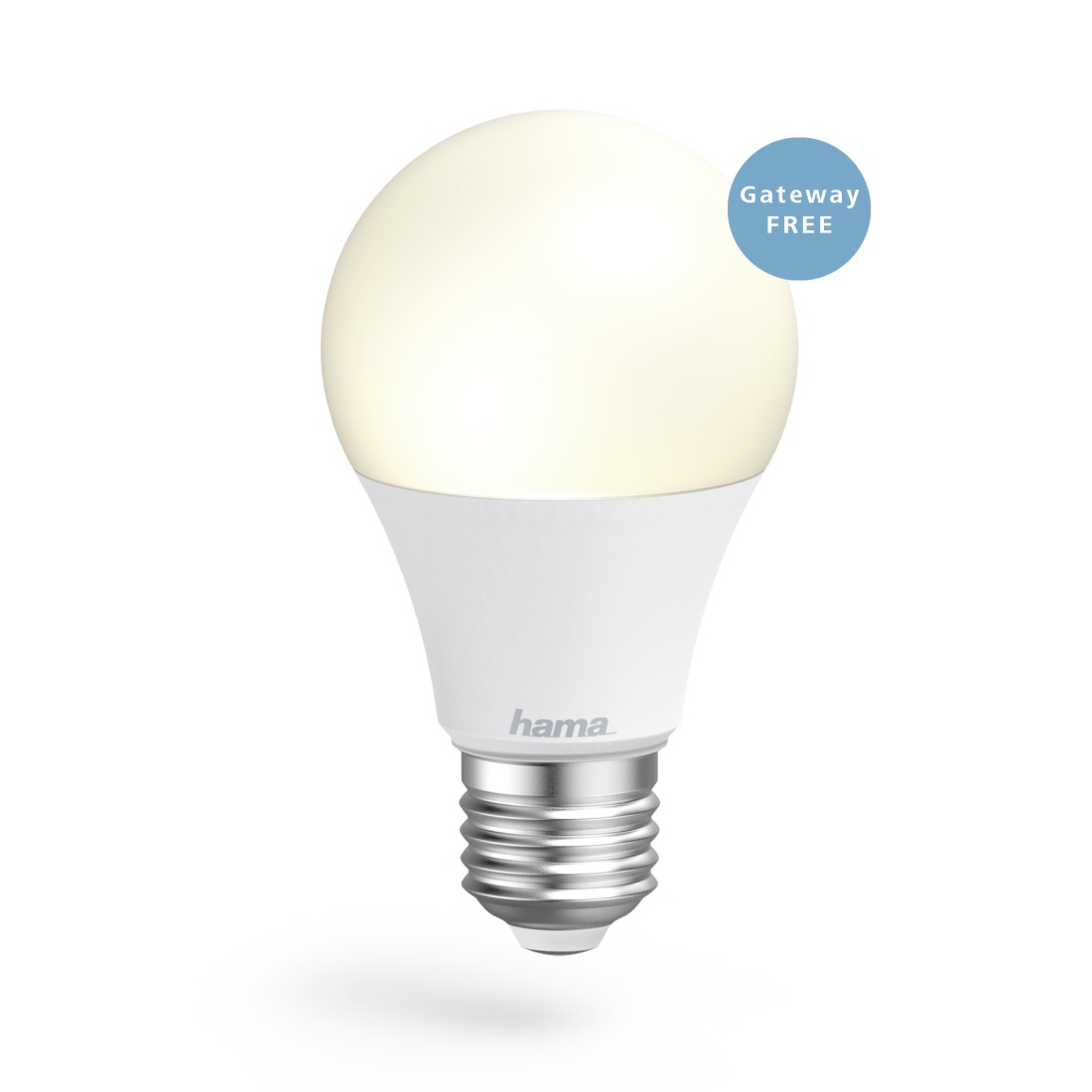 Lámpara LED WiFi, E27, 10 W, blanco, atenuable | Hama