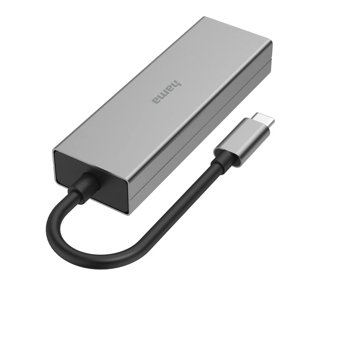 Concentrador USB-C, multip., 4 p., 2x USB-A, USB-C LAN/ Ethernet | Hama