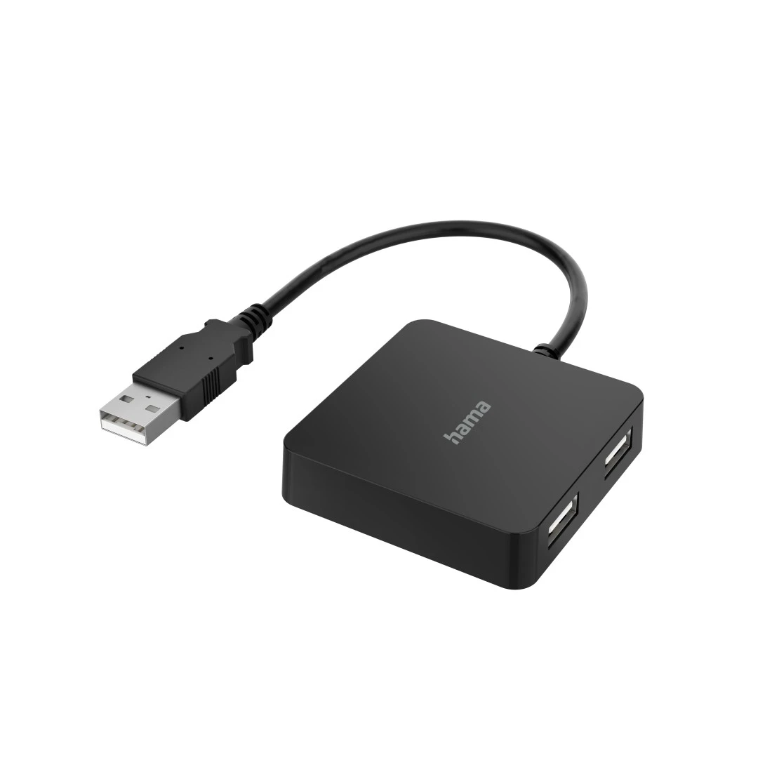 Concentrador USB, 4 puertos, USB 2.0, 480 Mbit/s | Hama