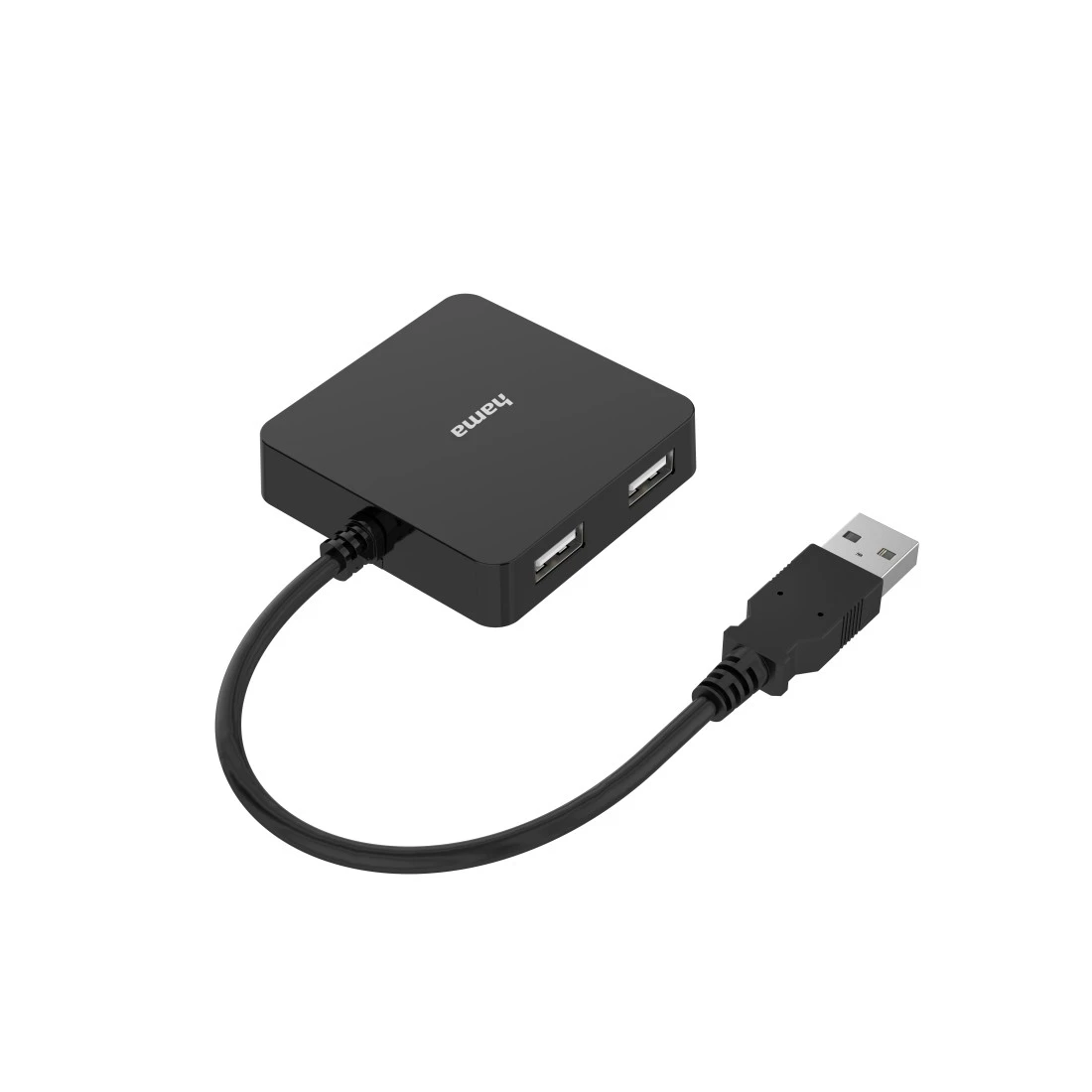 Hama USB 2.0 Hub Card Reader Tisch-Einbau 60/80mm 3x USB Port