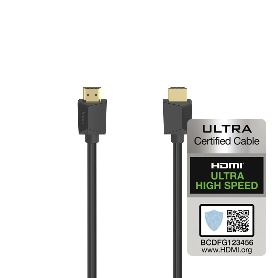 Cable Ultra High Speed HDMI™, certificado, Ultra-HD 8K, 2,00 m | Hama