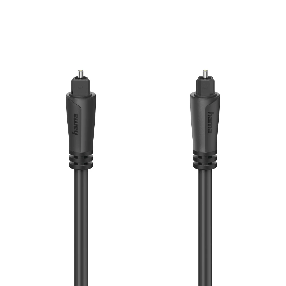 Cable de fibra óptica para audio, conector ODT macho (Toslink), 3,0 m | Hama