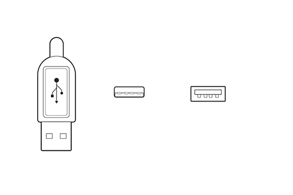 Puerto USB-A