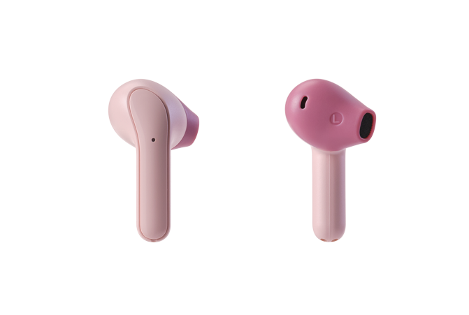 La imagen muestra a los auriculares bluetooth