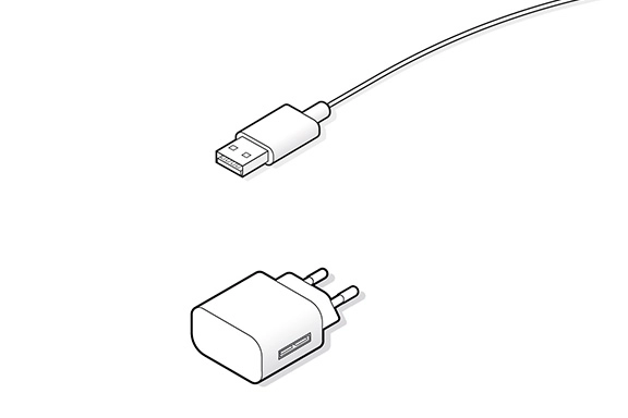 Conexión USB: A